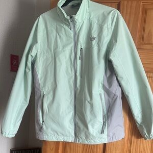 New Balance Mint and Gray Jacket